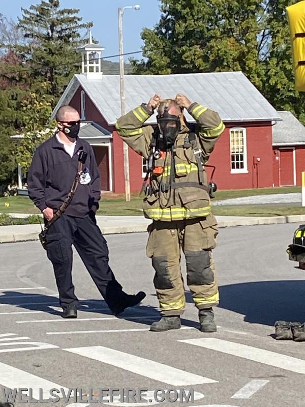 Fire Prevention Day 2020 at Wellsville Elementary School